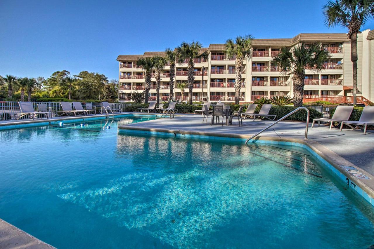 Hilton Head Resort Condo Pool Bar And Beach Access 希爾頓黑德島 外观 照片